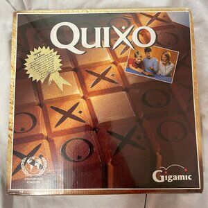 NEW Quixo Abstract Strategy Board Game Factory Sealed 1995 Vintage Gigamic Mensa